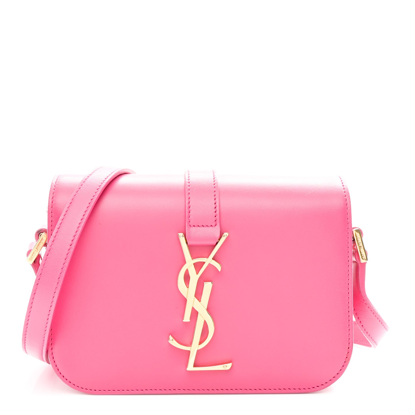 Smooth Calfskin Small Classic Monogram Universite Bag Fuchsia