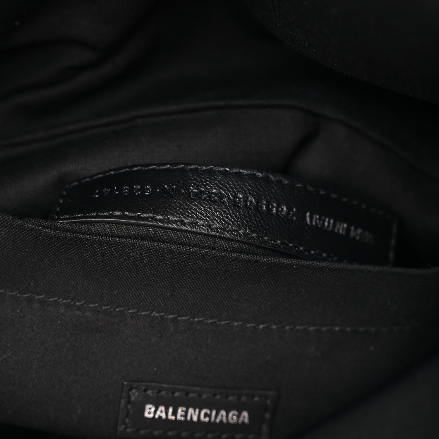 Balenciaga Metallized Arena Calfskin Medium Monaco Chain Shoulder Bag Steel Grey 8 of 11