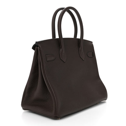 Hermes Togo Birkin 30 Chocolate 3 of 10