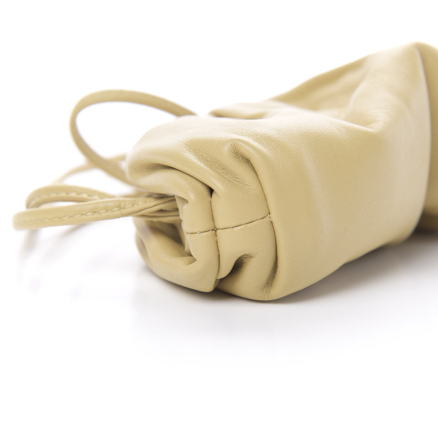 Butter Calfskin Coin Purse Tapioca