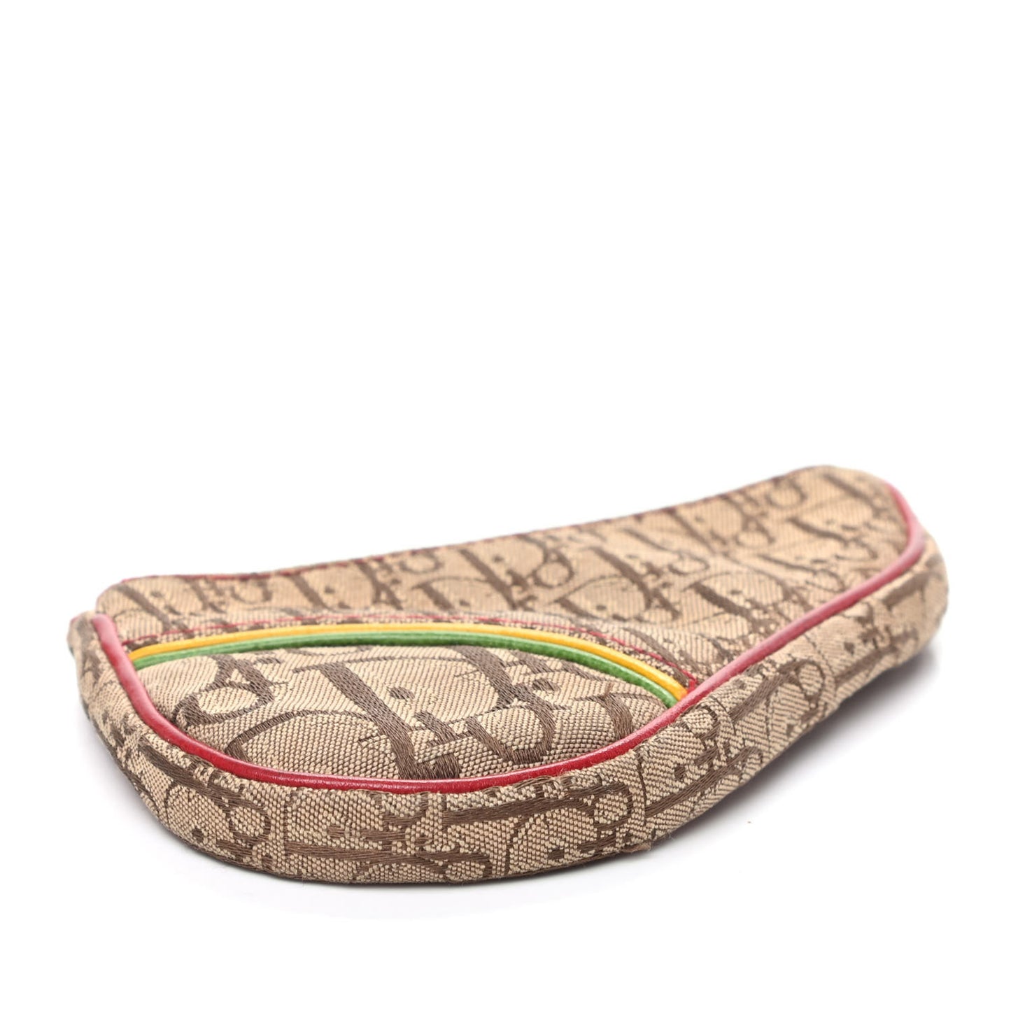 Monogram Rasta Saddle Coin Purse Beige