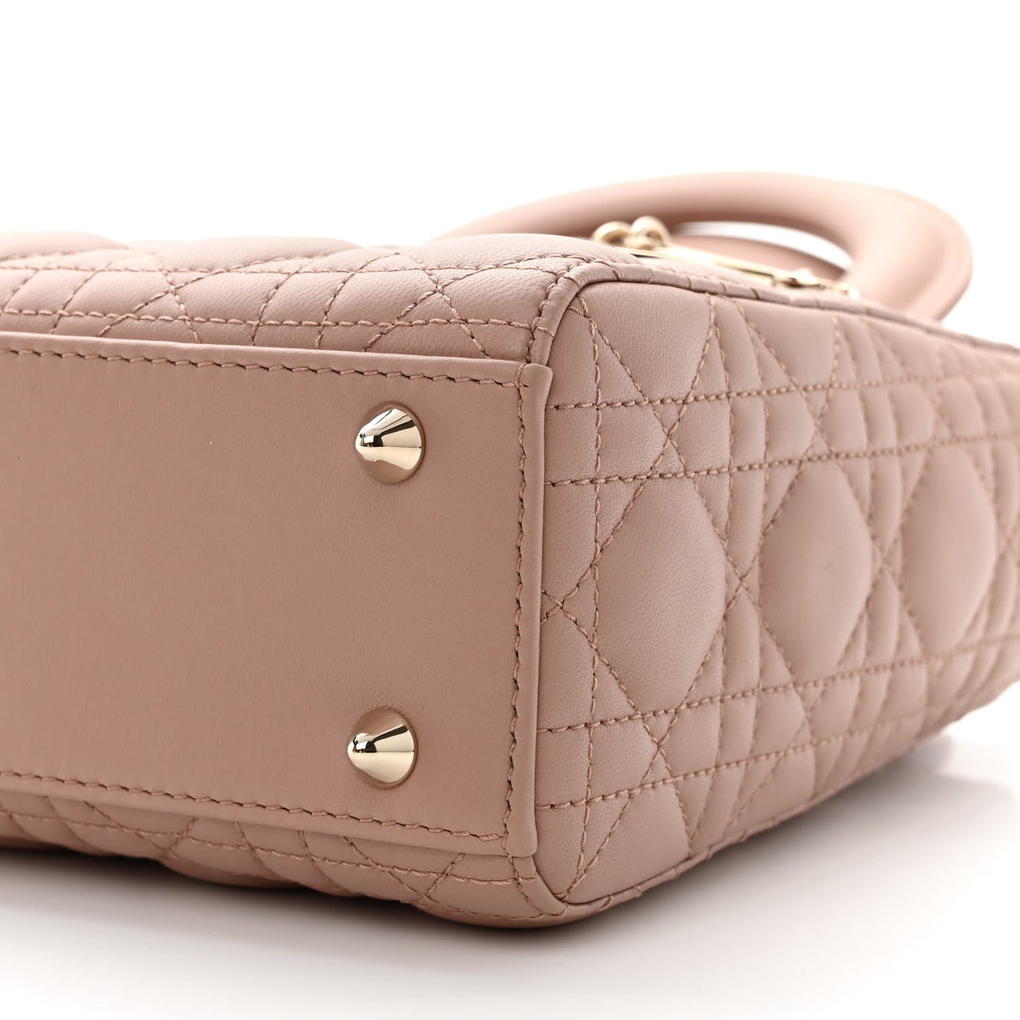 Lambskin Cannage Small My ABC Dior Lady Dior Blush