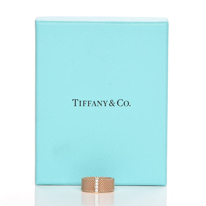 Tiffany 18K Rose Gold 4 Diamond Somerset Ring 5 5 of 5