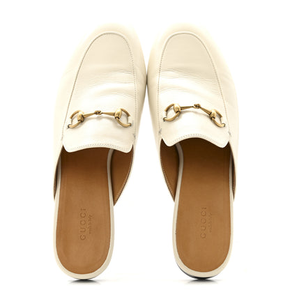 Gucci Malaga Kid Womens Princetown Slippers 39.5 Mystic White 2 of 12
