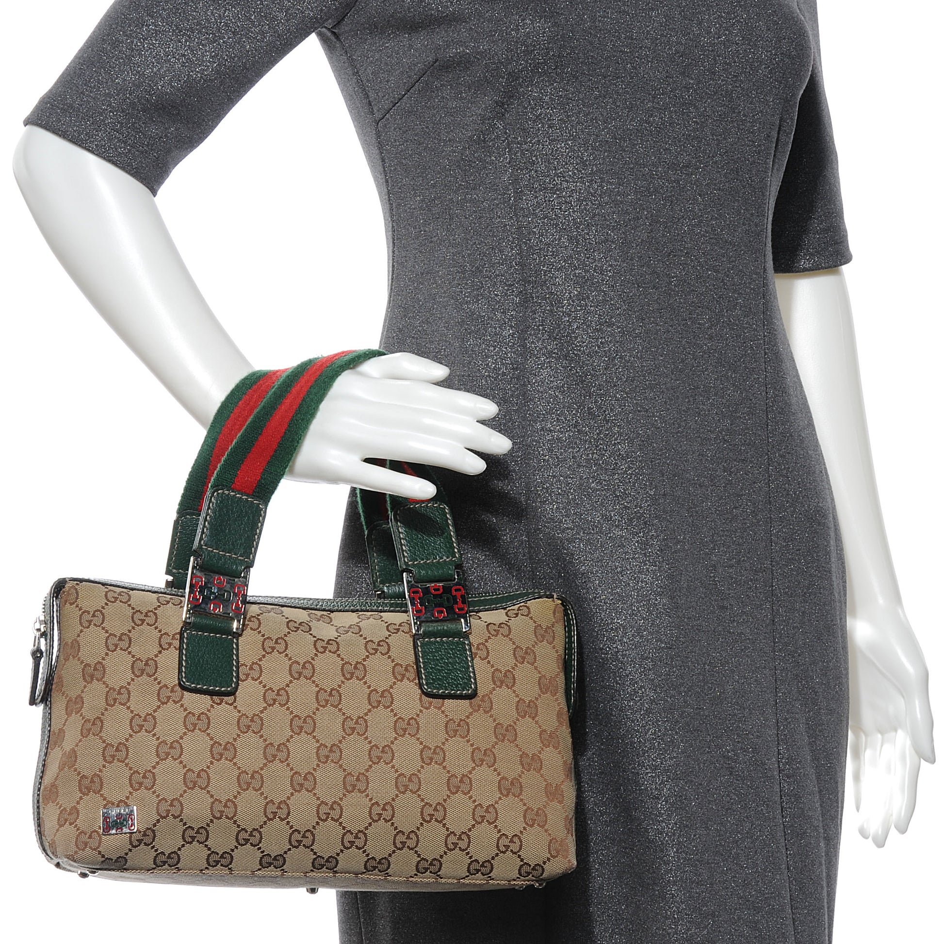 Gucci GG Monogram Small Pop Tote Green 2 of 7