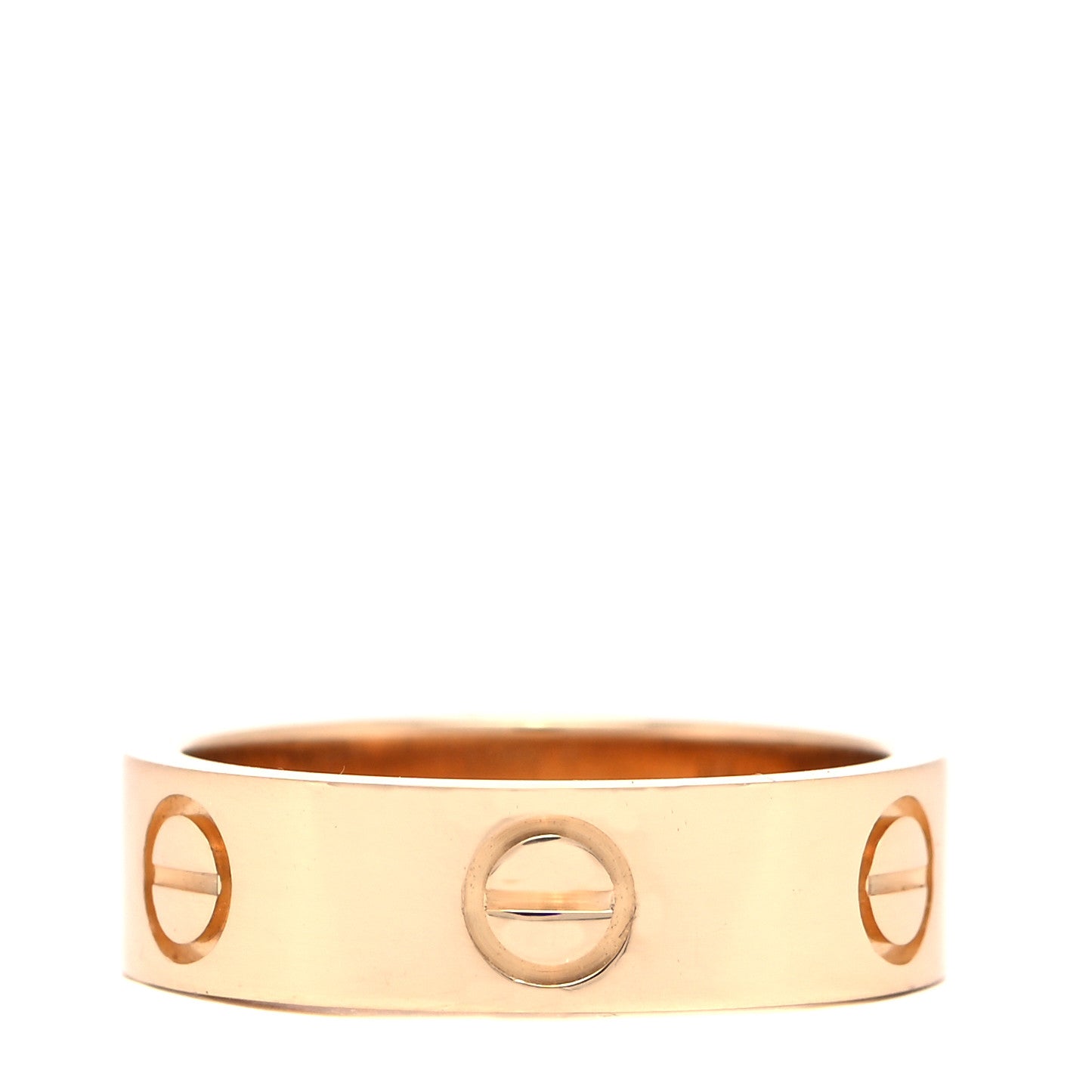 18K Yellow Gold 5.5mm LOVE Ring 52 6