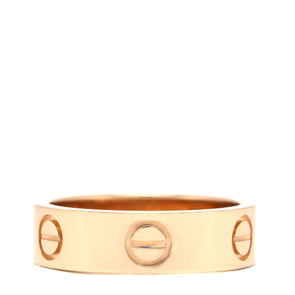 Cartier 18K Yellow Gold 5.5mm LOVE Ring 52 6 3 of 5