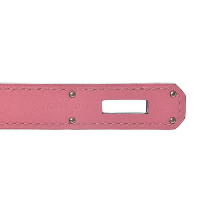 Hermes Veau Swift Sac Berline 28 Rose Azalee 7 of 13