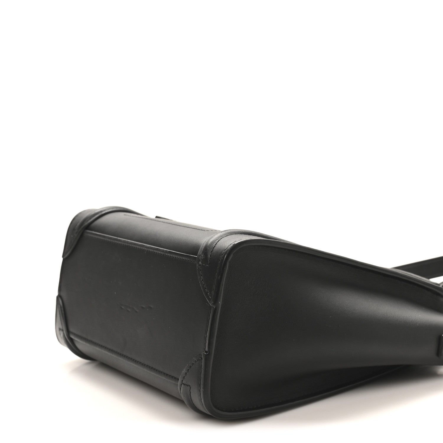 Celine Smooth Calfskin Nano Luggage Black 10 of 10