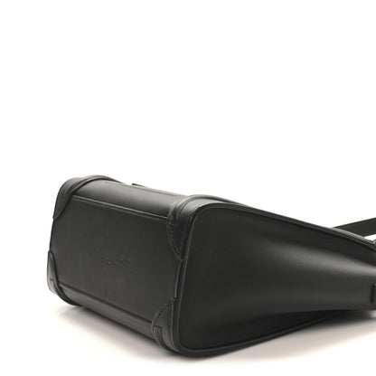Celine Smooth Calfskin Nano Luggage Black 10 of 10