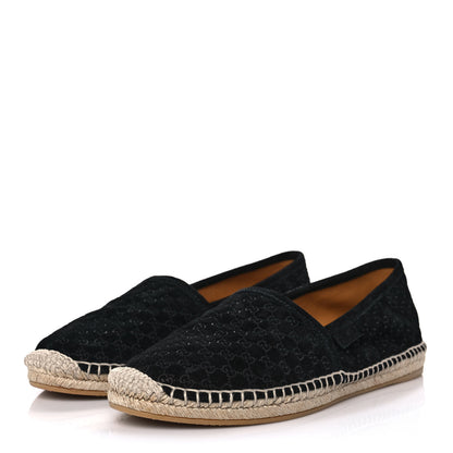 Gucci Suede Microguccissima Espadrilles 39.5 Black 3 of 7