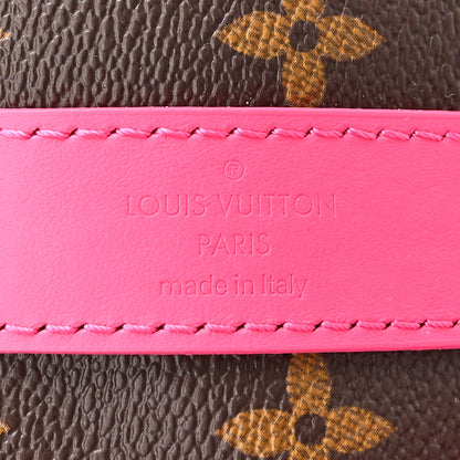 Louis Vuitton Monogram Keepall Bandouliere 45 Pondichery Pink 5 of 8