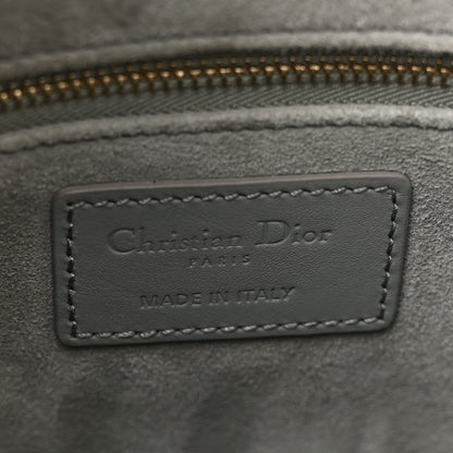 Christian Dior Ultra Matte Calfskin Cannage Medium Lady Dior Grey Stone 6 of 14
