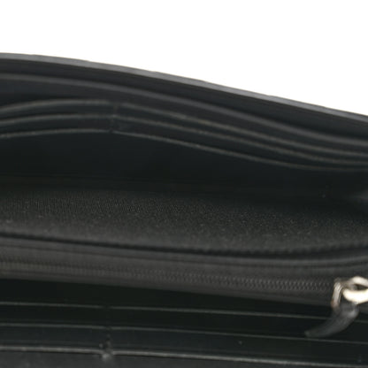 Chanel Patent Quilted Large Brilliant Flap Wallet Black 5 of 9