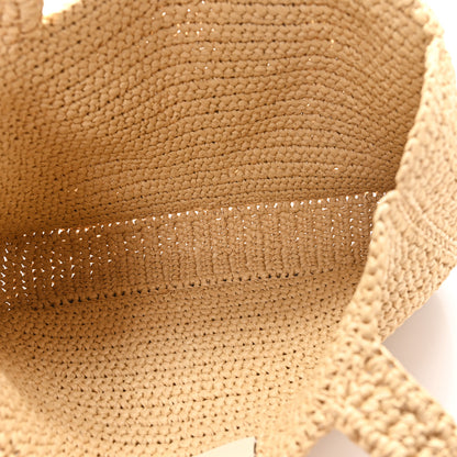 Valentino Garavani Raffia V Shoulder Bag 5 of 10