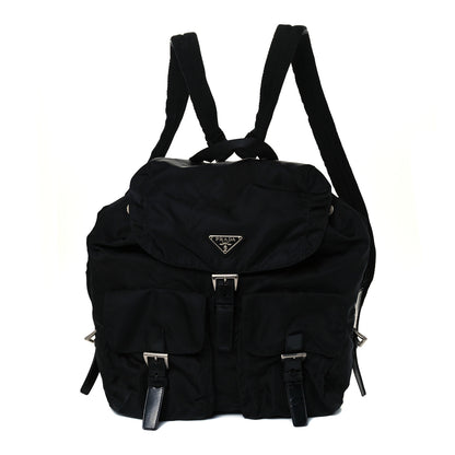 Prada Tessuto Nylon Vela Small Backpack Black 1 of 10