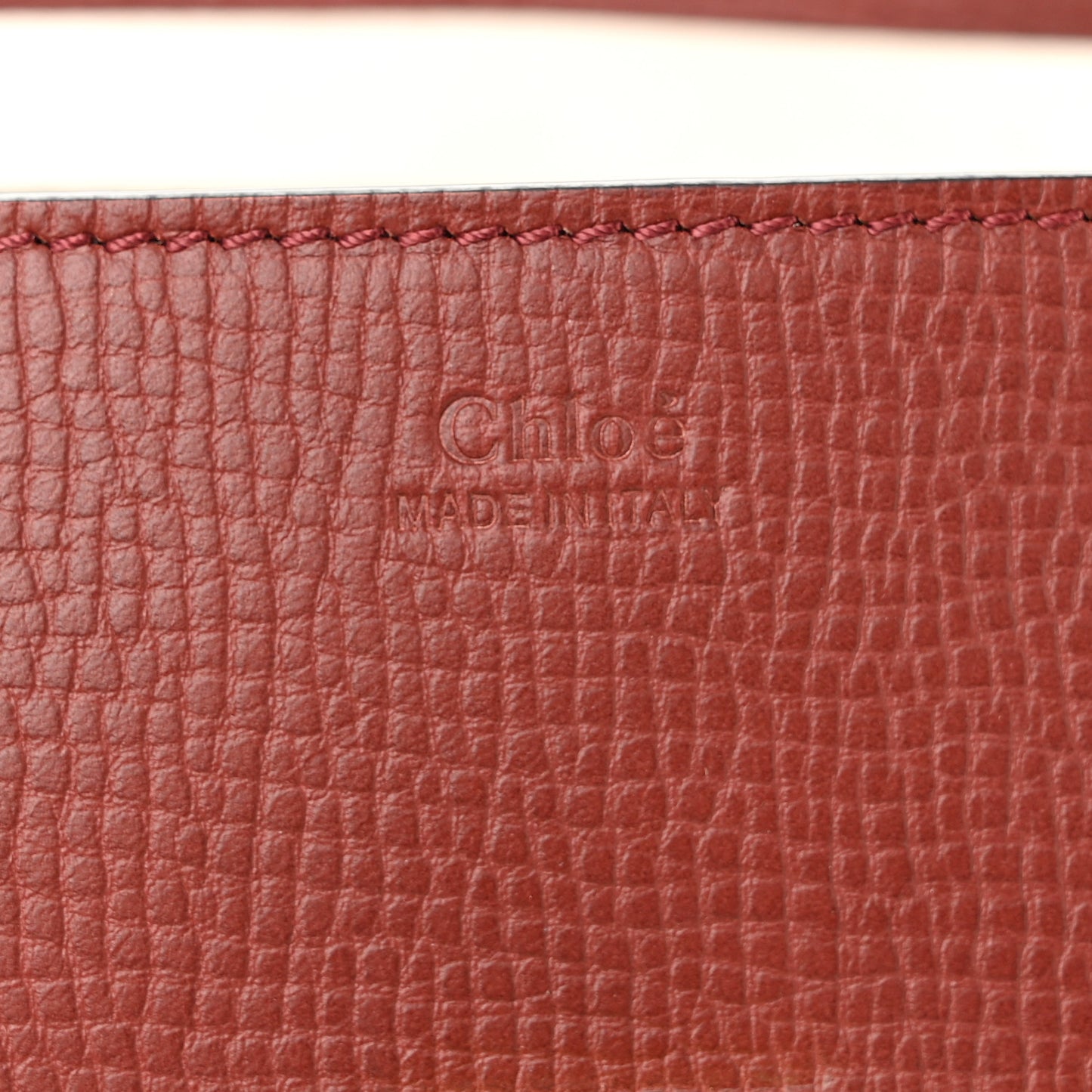 Grained Calfskin Lambskin Mini Bi-Color Drew Shoulder Bag Beige Brown
