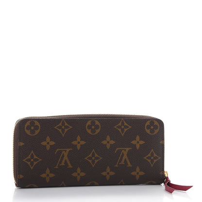 Louis Vuitton Monogram Clemence Wallet Fuchsia 3 of 8