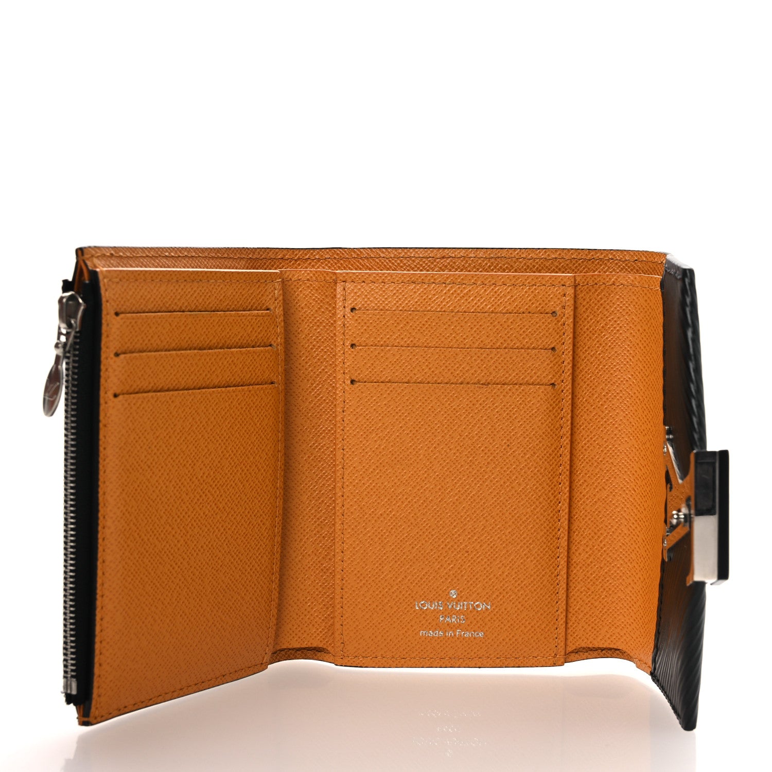 Louis Vuitton Epi Grenelle Compact Wallet Black 5 of 7