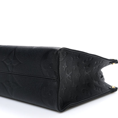 Louis Vuitton Empreinte Monogram Giant Onthego PM Black 9 of 9