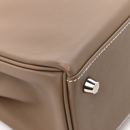 Hermes Swift Kelly Retourne 25 Etoupe 9 of 11
