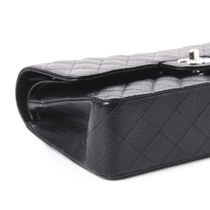Chanel Caviar Quilted Medium Double Flap Black 6 of 11
