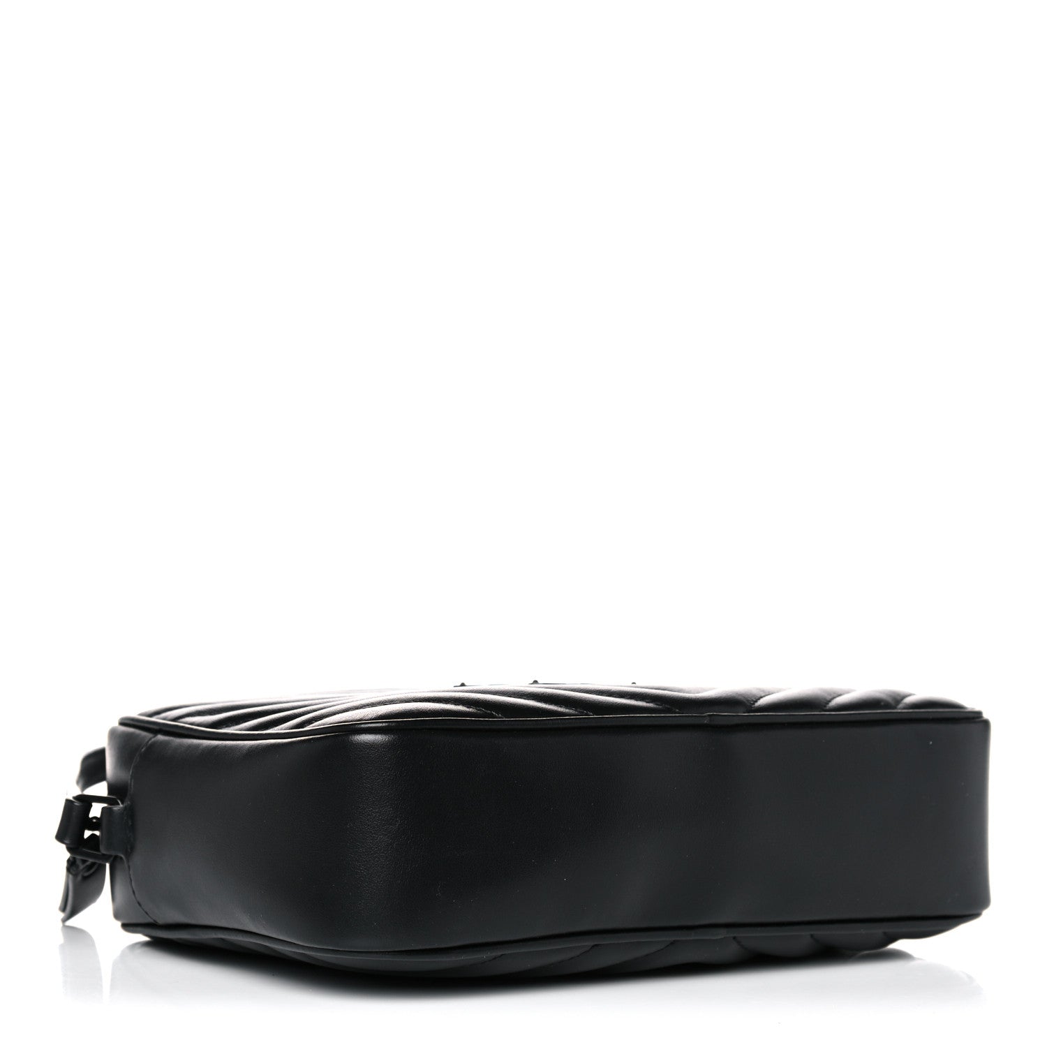 Saint Laurent Calfskin Matelasse Monogram Lou Camera Bag Black 4 of 10