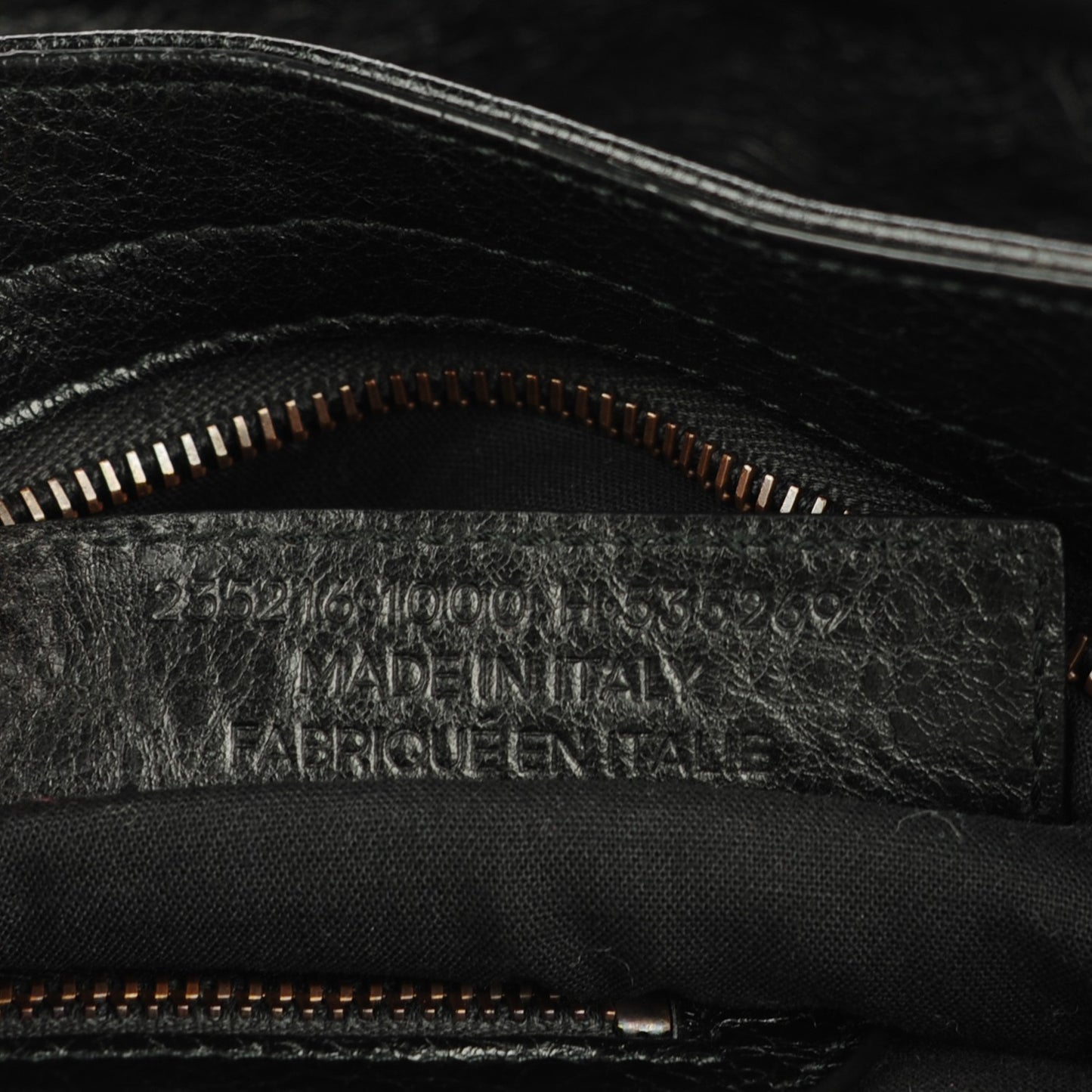 Agneau Classic Hardware Velo Black