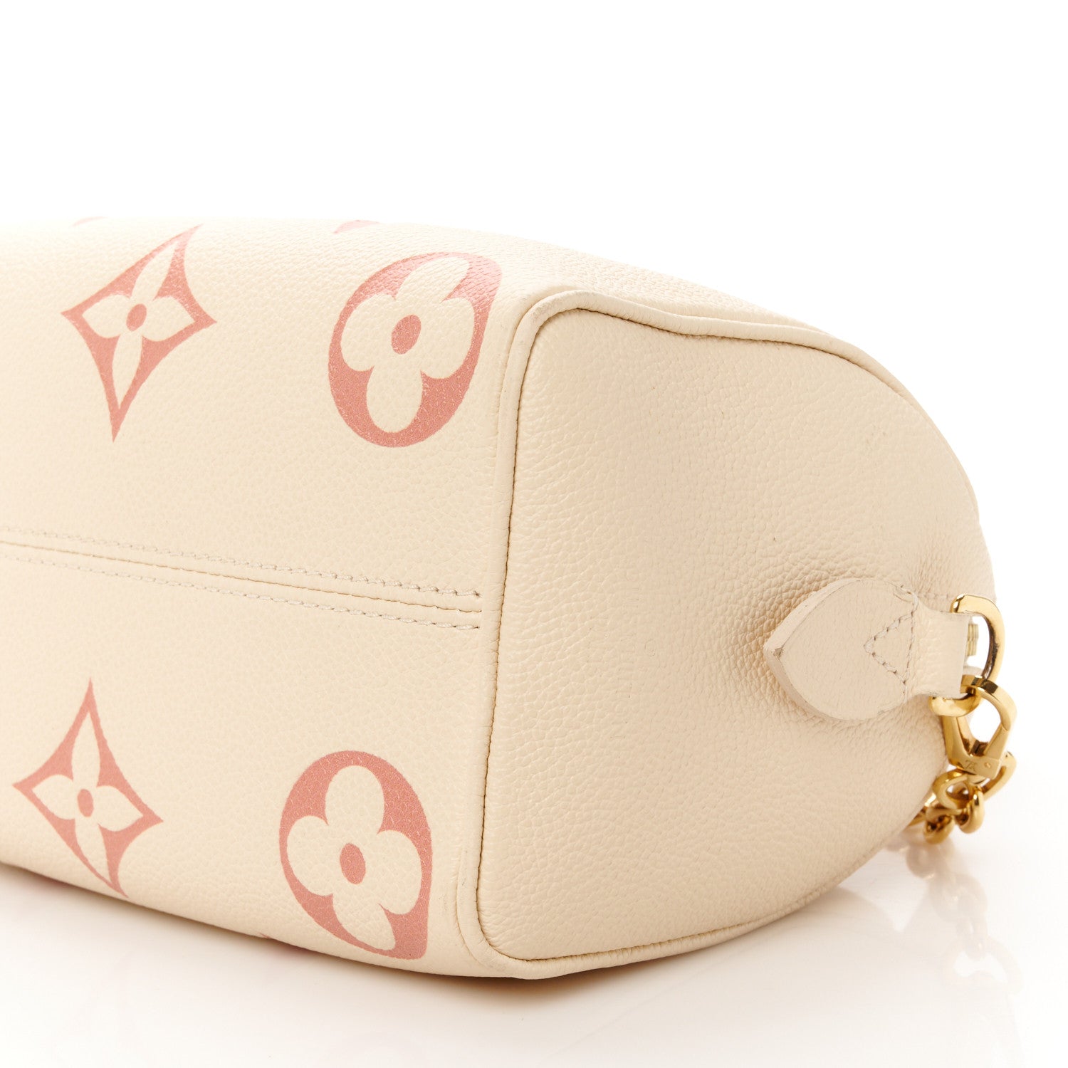 Louis Vuitton Empreinte Monogram Giant Speedy Bandouliere 20 Creme Rose Trianon 9 of 9