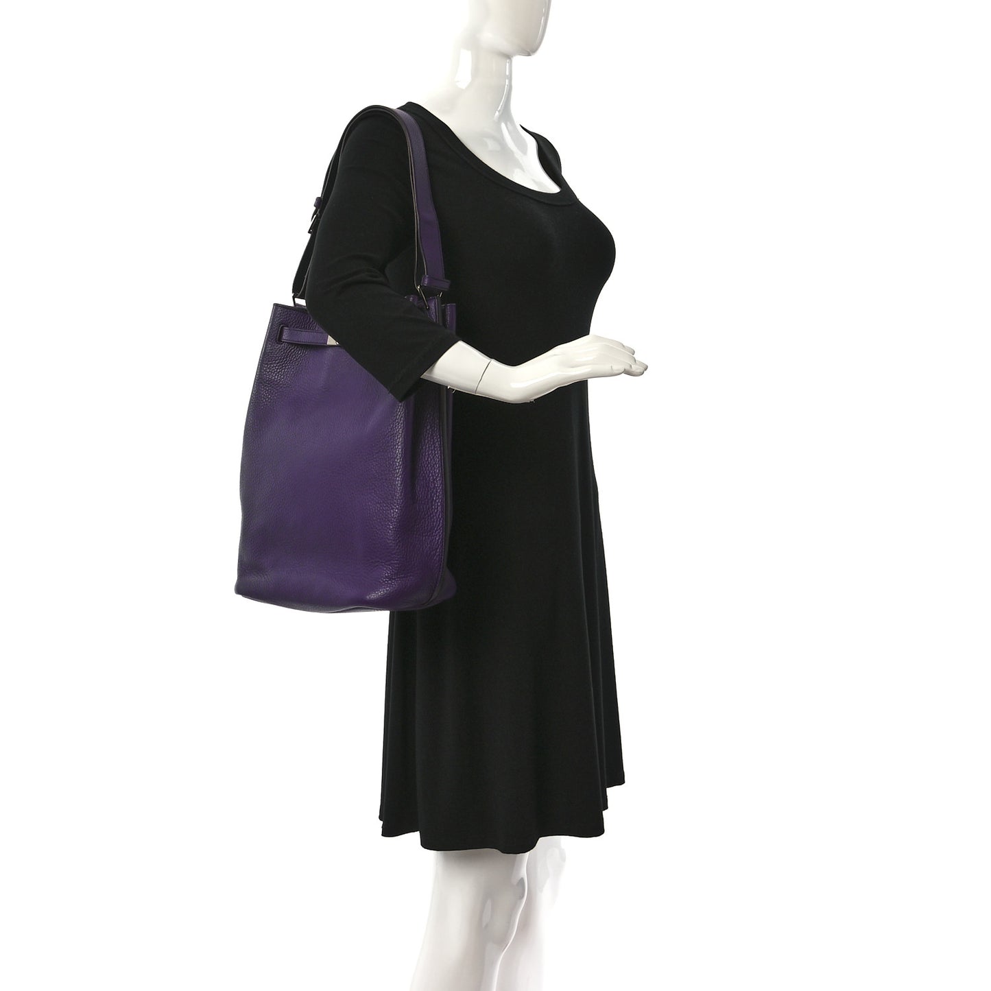 Taurillon Clemence Eclat So Kelly 26 Ultraviolet Bleu Obscur