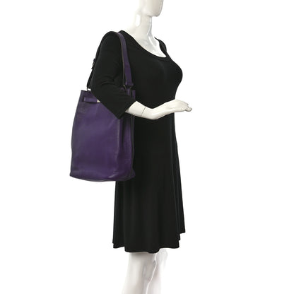 Hermes Taurillon Clemence Eclat So Kelly 26 Ultraviolet Bleu Obscur 2 of 9