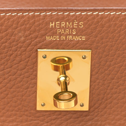 Hermes Togo Kelly Retourne 35 Gold 10 of 21