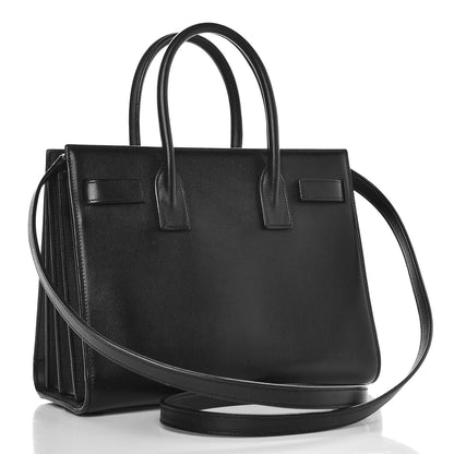Saint Laurent Calfskin Baby Sac De Jour Black 3 of 8
