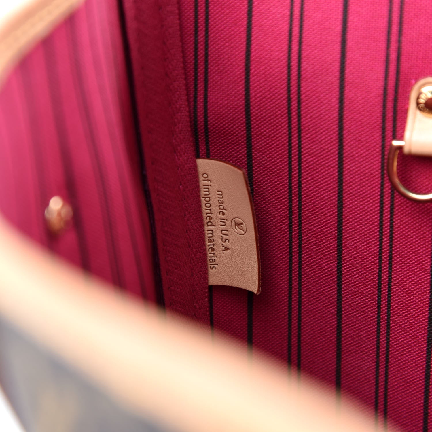 Louis Vuitton Monogram Neo Neverfull MM Pivoine 9 of 11