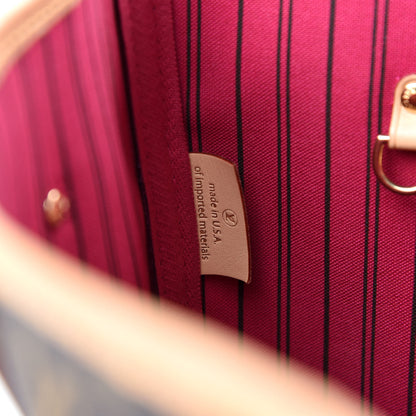Louis Vuitton Monogram Neo Neverfull MM Pivoine 9 of 11