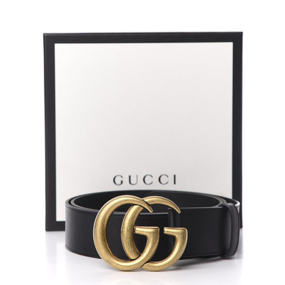 Gucci Calfskin Double G 40mm Belt 95 38 Black 7 of 7