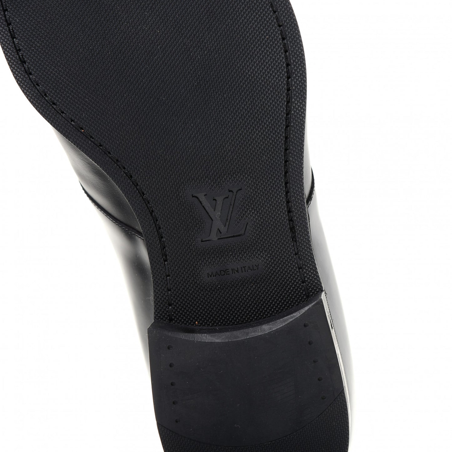 Lambskin Mens Derby Lace Up Shoes 9.5 Black