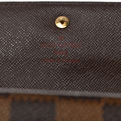 Louis Vuitton Damier Ebene Porte Tresor Etui Papier Wallet 6 of 14