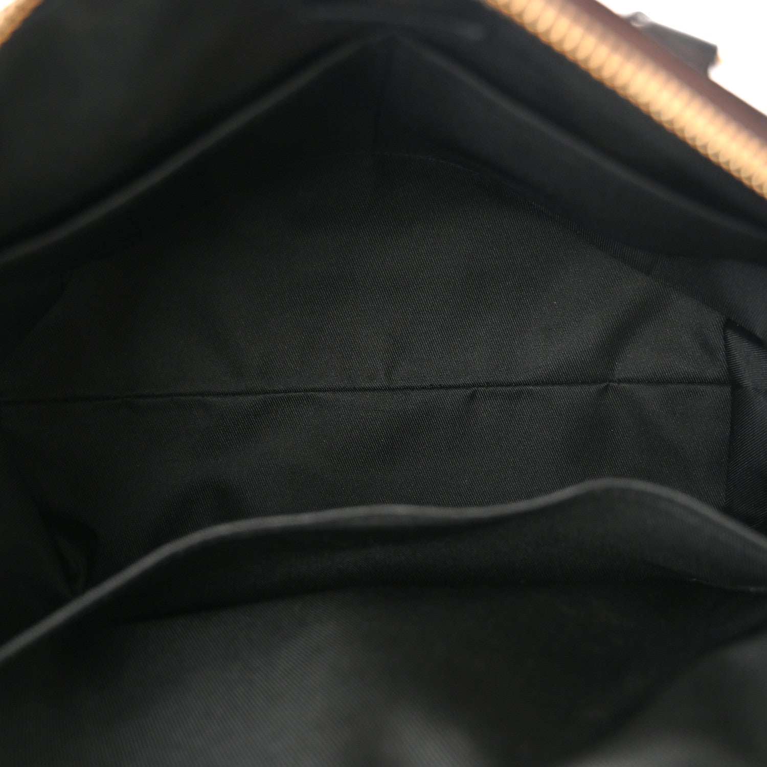 Louis Vuitton Damier Ebene Odeon Tote MM Black 5 of 9