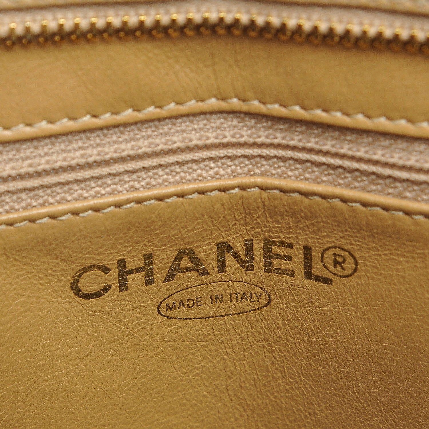 Chanel Caviar Quilted Medallion Tote Beige 6 of 11