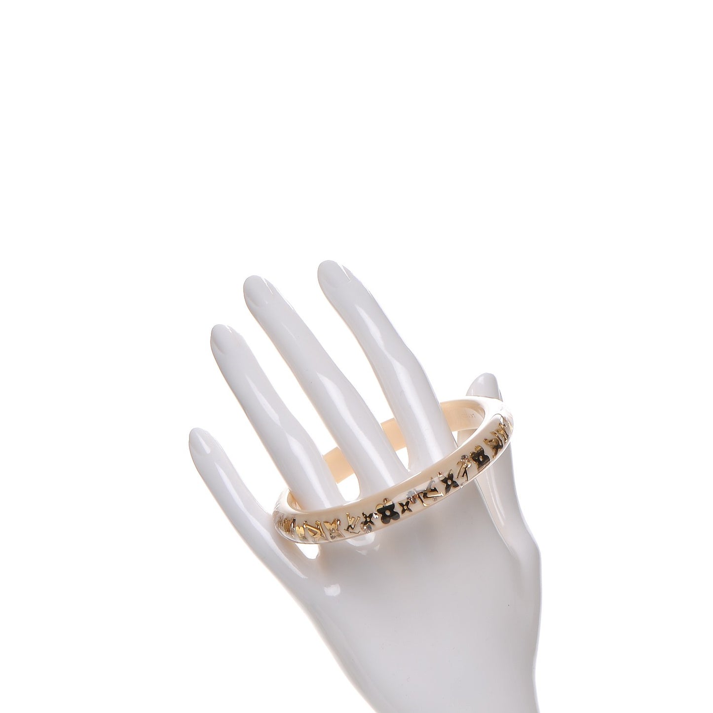 Resin Swarovski Large Inclusion Bracelet PM Nacre