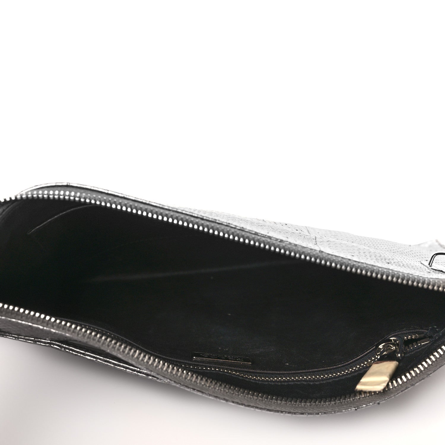Prada Ayers Pouch Clutch Cromo 5 of 7