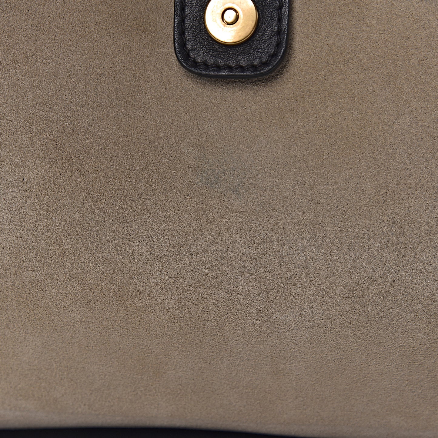 Calfskin Small Charm Hudson Shoulder Bag Black