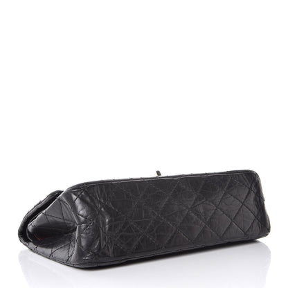 Chanel Aged Calfskin Quilted 2.55 Reissue 225 Flap Black 4 of 12