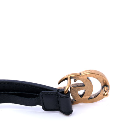 Gucci Calfskin Double G 20mm Belt 70 28 Black 4 of 6
