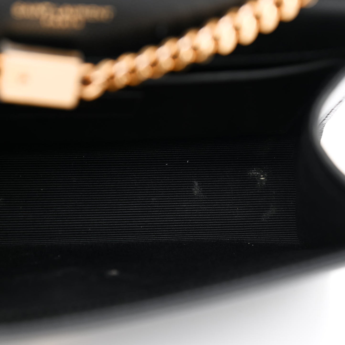 Grain De Poudre Small Monogram Kate Satchel Black