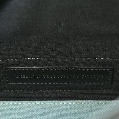 Balenciaga Cotton Canvas Satin Calfskin Navy Cabas XS Blue 8 of 11