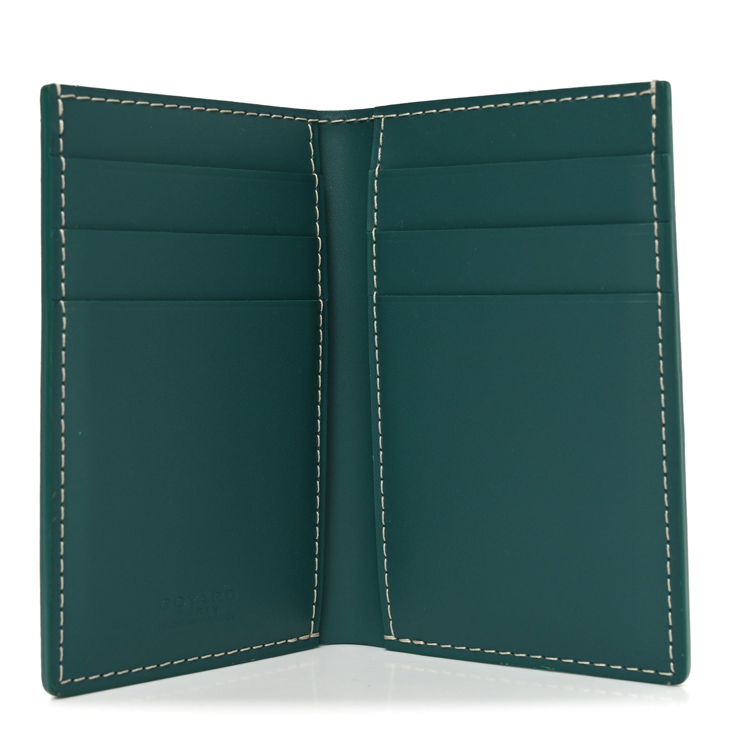 Goyardine Saint Pierre Card Holder Green