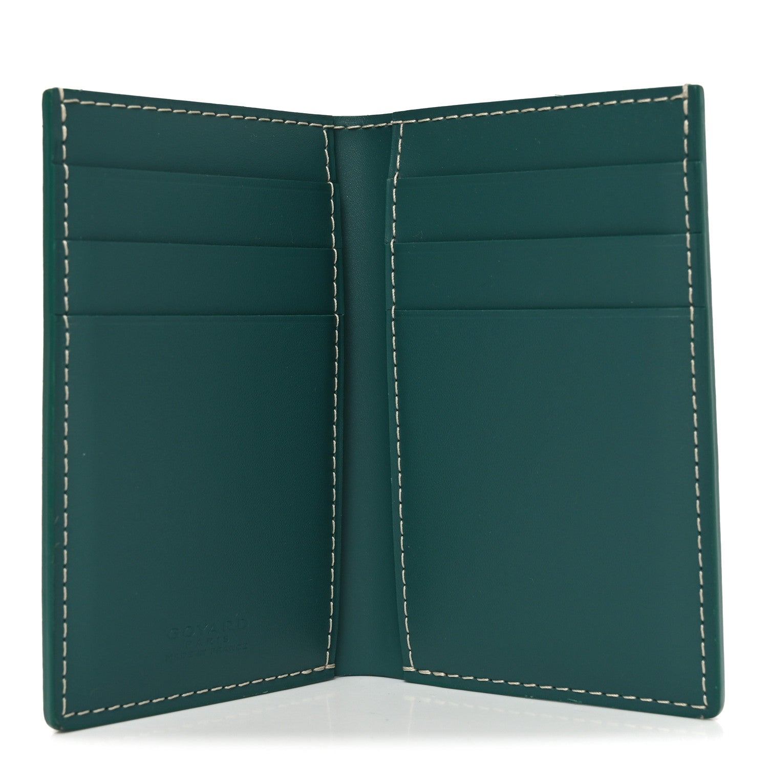 Goyard Goyardine Saint Pierre Card Holder Green 10 of 14