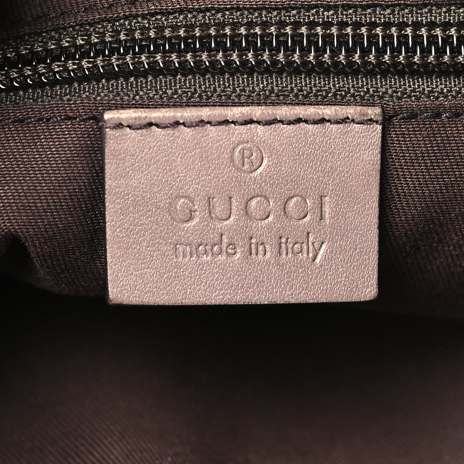 Gucci GG Plus Monogram Web Medium Half Moon Hobo Dark Brown 6 of 9
